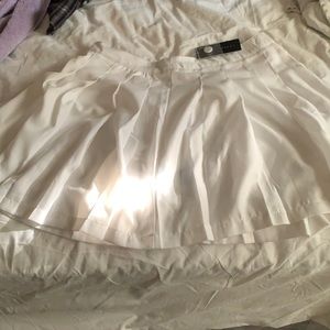 It’s a white skirt